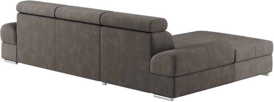 Sit&more Hoekbank Broadway L-vorm met verstelbare hoofdsteun naar keuze met slaapfunctie - Foto 4