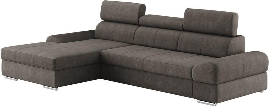 Sit&more Hoekbank Broadway L-vorm met verstelbare hoofdsteun naar keuze met slaapfunctie - Foto 3