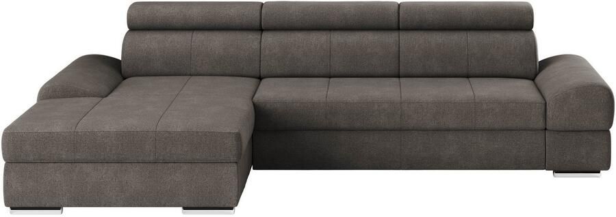 Sit&more Hoekbank Broadway L-vorm met verstelbare hoofdsteun naar keuze met slaapfunctie - Foto 5