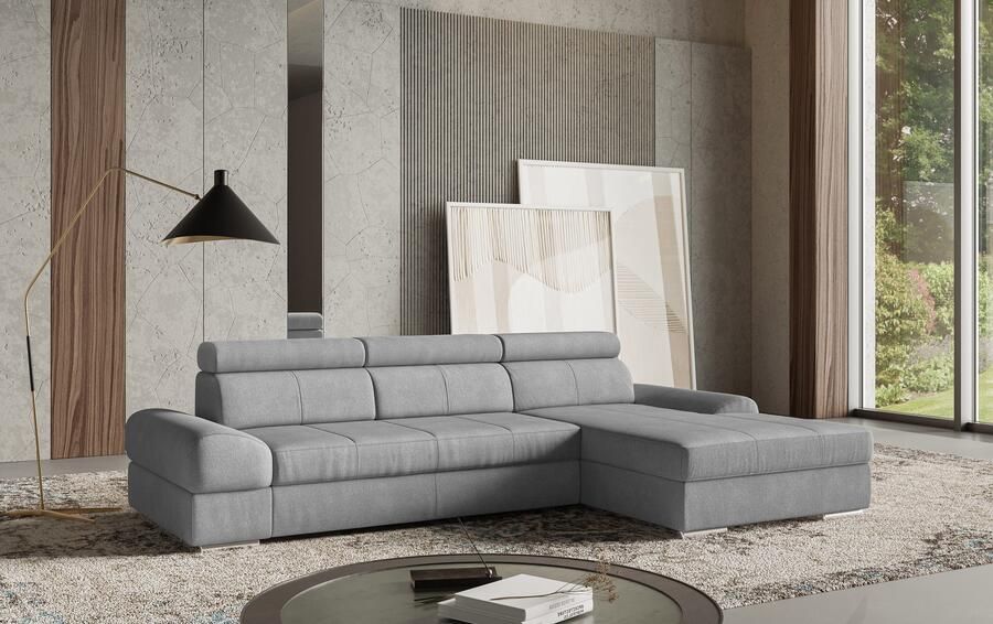 Sit&more Hoekbank Broadway L-vorm met verstelbare hoofdsteun naar keuze met slaapfunctie - Foto 2