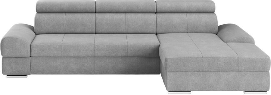 Sit&more Hoekbank Broadway L-vorm met verstelbare hoofdsteun naar keuze met slaapfunctie - Foto 5