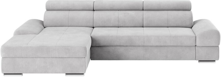 Sit&more Hoekbank Broadway L-vorm met verstelbare hoofdsteun naar keuze met slaapfunctie - Foto 4