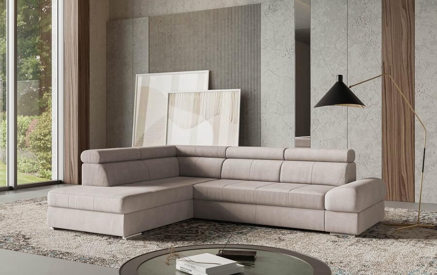 Sit&more Hoekbank Broadway L-vorm met verstelbare hoofdsteunen naar keuze met slaapfunctie - Foto 7