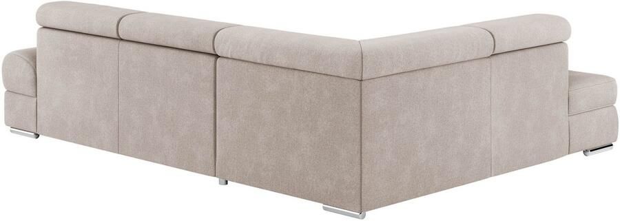 Sit&more Hoekbank Broadway L-vorm met verstelbare hoofdsteunen naar keuze met slaapfunctie - Foto 3