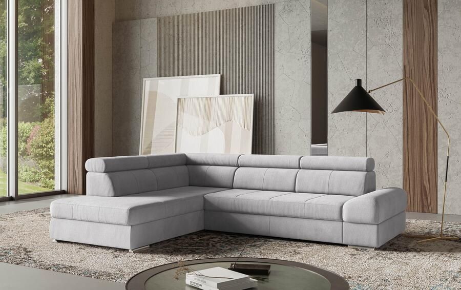 Sit&more Hoekbank Broadway L-vorm met verstelbare hoofdsteunen naar keuze met slaapfunctie - Foto 5