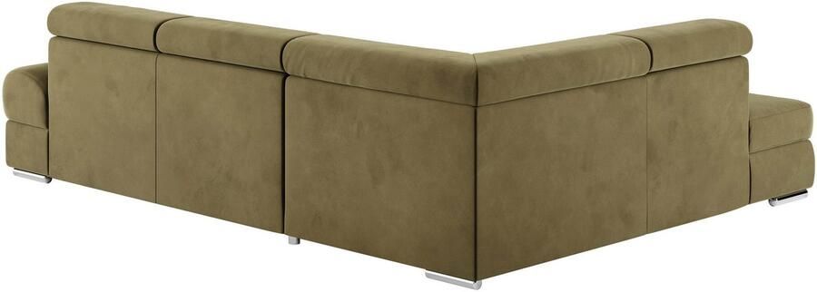 Sit&more Hoekbank Broadway L-vorm met verstelbare hoofdsteunen naar keuze met slaapfunctie - Foto 3