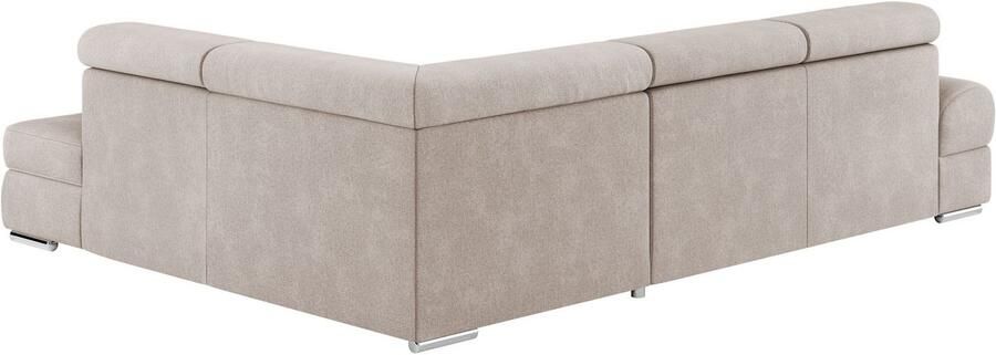 Sit&more Hoekbank Broadway L-vorm met verstelbare hoofdsteunen naar keuze met slaapfunctie - Foto 3