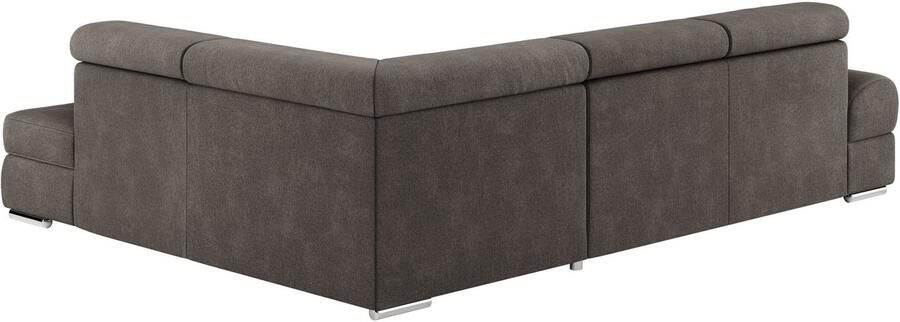 Sit&more Hoekbank Broadway L-vorm met verstelbare hoofdsteunen naar keuze met slaapfunctie - Foto 3