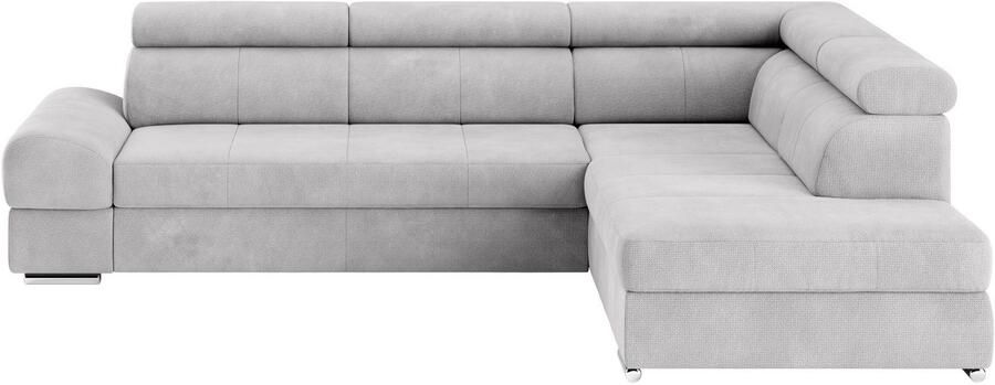 Sit&more Hoekbank Broadway L-vorm met verstelbare hoofdsteunen naar keuze met slaapfunctie - Foto 2