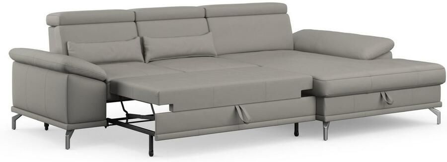 Sit&more Hoekbank Cabrio L-vorm met zitdiepteverstelling arm- en hoofdsteunverstelling - Foto 6