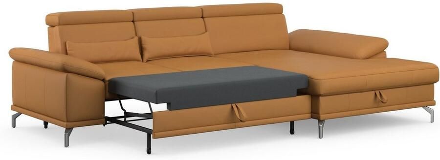 Sit&more Hoekbank Cabrio L-vorm met zitdiepteverstelling arm- en hoofdsteunverstelling - Foto 7