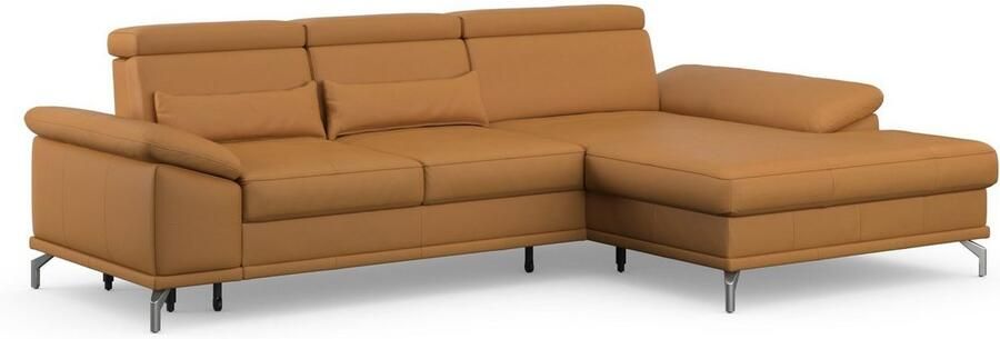 Sit&more Hoekbank Cabrio L-vorm met zitdiepteverstelling arm- en hoofdsteunverstelling - Foto 9