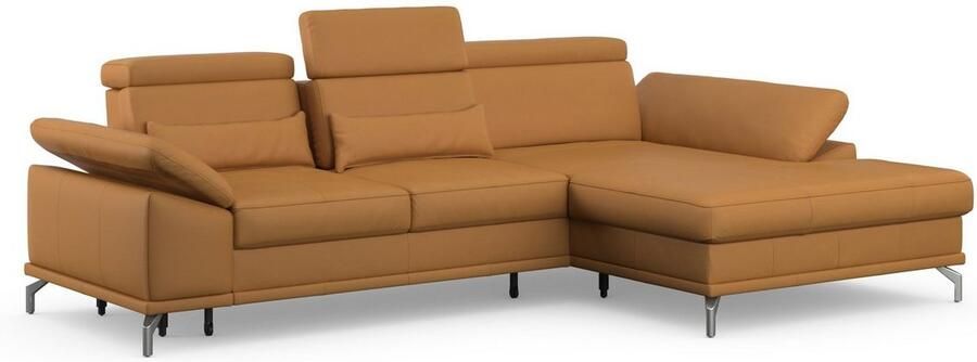 Sit&more Hoekbank Cabrio L-vorm met zitdiepteverstelling arm- en hoofdsteunverstelling - Foto 5