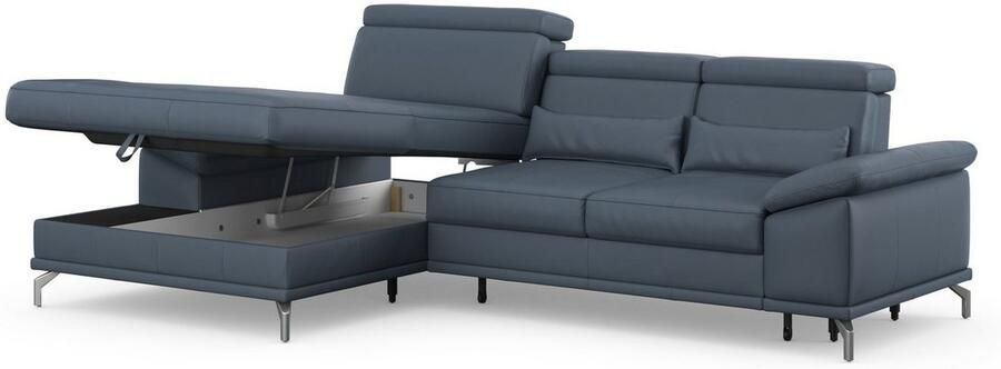 Sit&more Hoekbank Cabrio L-vorm met zitdiepteverstelling arm- en hoofdsteunverstelling - Foto 6