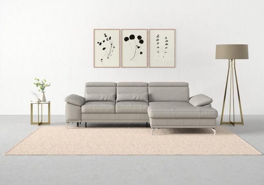 Sit&more Hoekbank Cabrio L-vorm met zitdiepteverstelling arm- en hoofdsteunverstelling - Foto 2