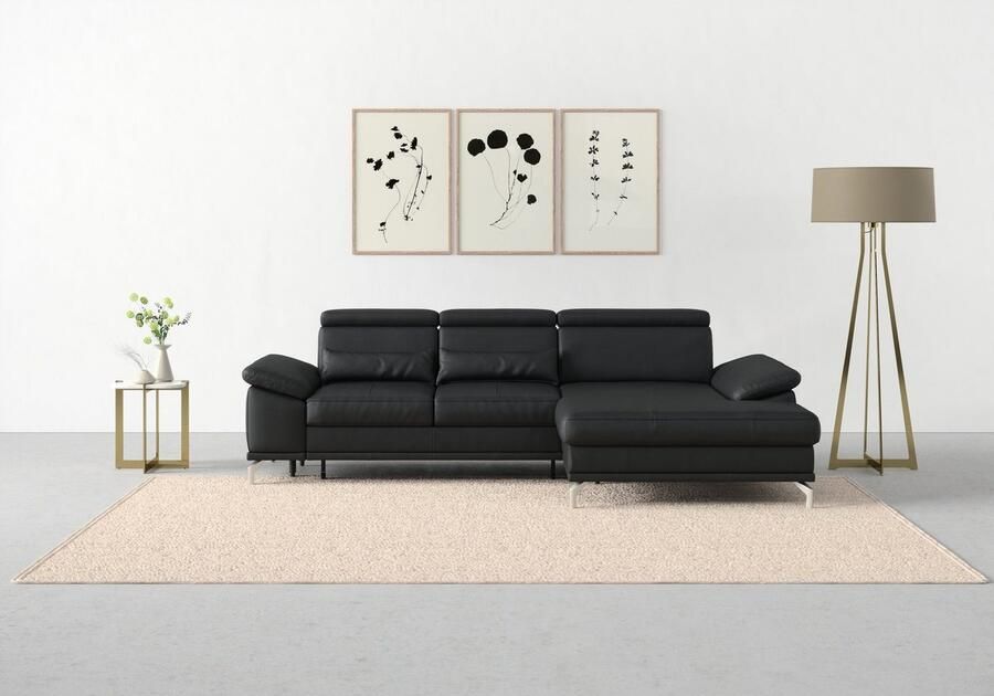 Sit&more Hoekbank Cabrio L-vorm met zitdiepteverstelling arm- en hoofdsteunverstelling - Foto 2