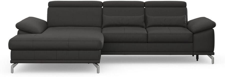 Sit&more Hoekbank Cabrio L-vorm met zitdiepteverstelling arm- en hoofdsteunverstelling - Foto 9