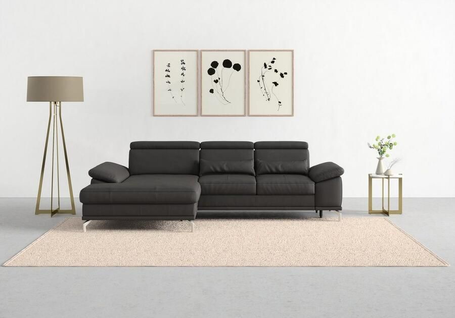 Sit&more Hoekbank Cabrio L-vorm met zitdiepteverstelling arm- en hoofdsteunverstelling - Foto 3