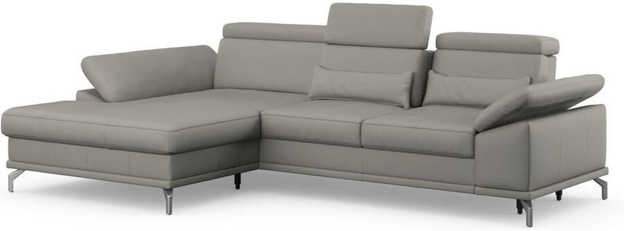 Sit&more Hoekbank Cabrio L-vorm met zitdiepteverstelling arm- en hoofdsteunverstelling - Foto 5