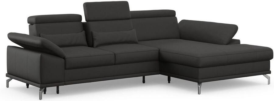 Sit&more Hoekbank Cabrio L-vorm met zitdiepteverstelling arm- en hoofdsteunverstelling - Foto 5