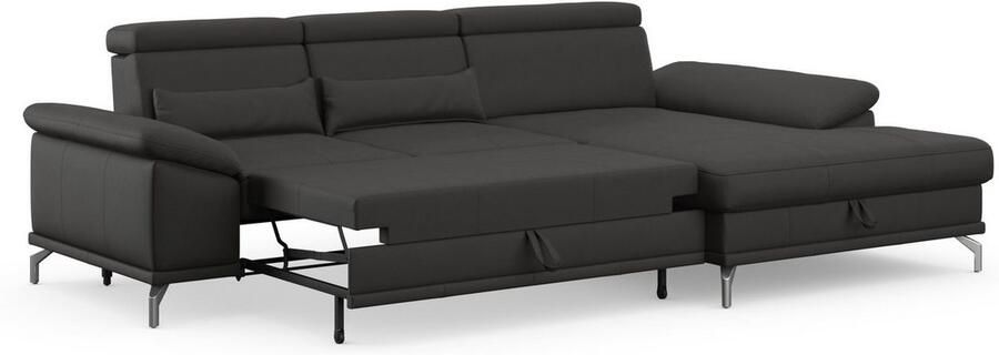 Sit&more Hoekbank Cabrio L-vorm met zitdiepteverstelling arm- en hoofdsteunverstelling - Foto 7