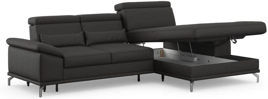 Sit&more Hoekbank Cabrio L-vorm met zitdiepteverstelling arm- en hoofdsteunverstelling - Foto 6