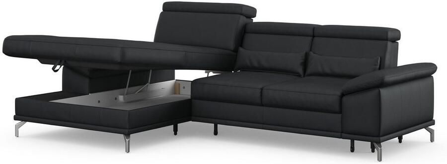 Sit&more Hoekbank Cabrio L-vorm met zitdiepteverstelling arm- en hoofdsteunverstelling - Foto 6