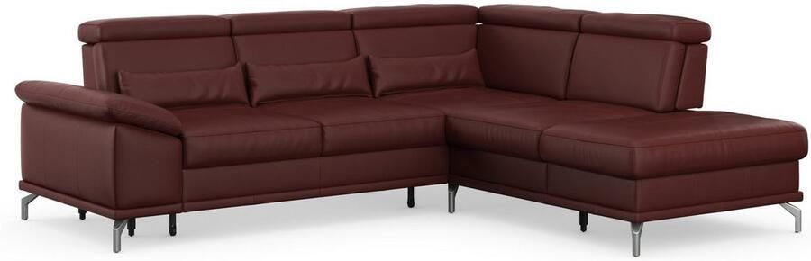 Sit&more Hoekbank Cabrio L-vorm B: 274 cm met zitdiepte- arm- & hoofdverstelling - Foto 11