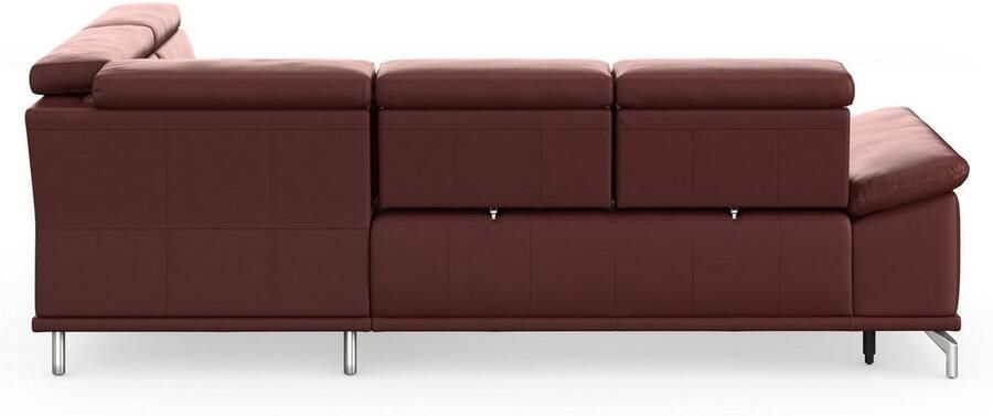 Sit&more Hoekbank Cabrio L-vorm B: 274 cm met zitdiepte- arm- & hoofdverstelling - Foto 6