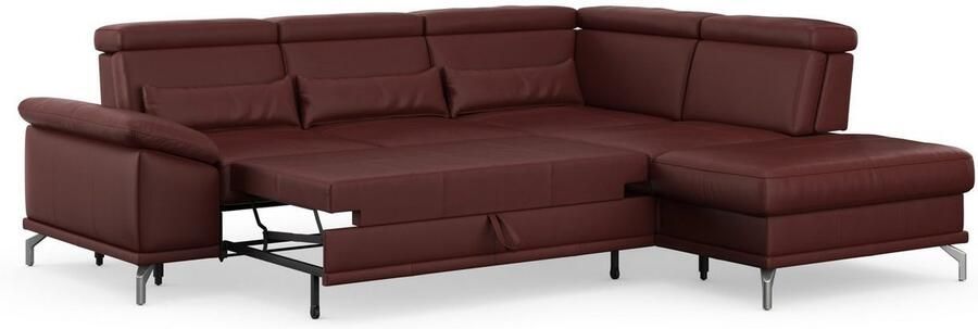 Sit&more Hoekbank Cabrio L-vorm B: 274 cm met zitdiepte- arm- & hoofdverstelling - Foto 9