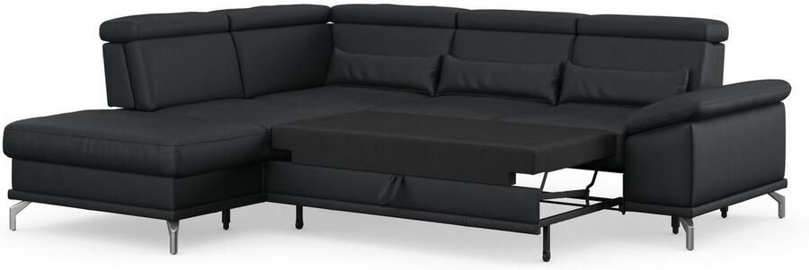 Sit&more Hoekbank Cabrio L-vorm B: 274 cm met zitdiepte- arm- & hoofdverstelling - Foto 12