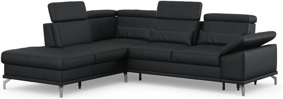 Sit&more Hoekbank Cabrio L-vorm B: 274 cm met zitdiepte- arm- & hoofdverstelling - Foto 10