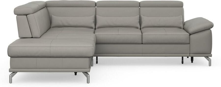 Sit&more Hoekbank Cabrio L-vorm B: 274 cm met zitdiepte- arm- & hoofdverstelling - Foto 6