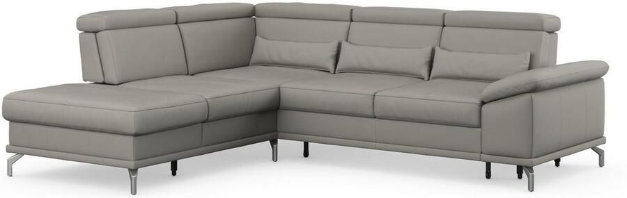 Sit&more Hoekbank Cabrio L-vorm B: 274 cm met zitdiepte- arm- & hoofdverstelling - Foto 10