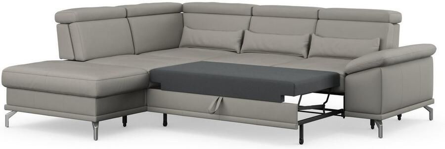 Sit&more Hoekbank Cabrio L-vorm B: 274 cm met zitdiepte- arm- & hoofdverstelling - Foto 8