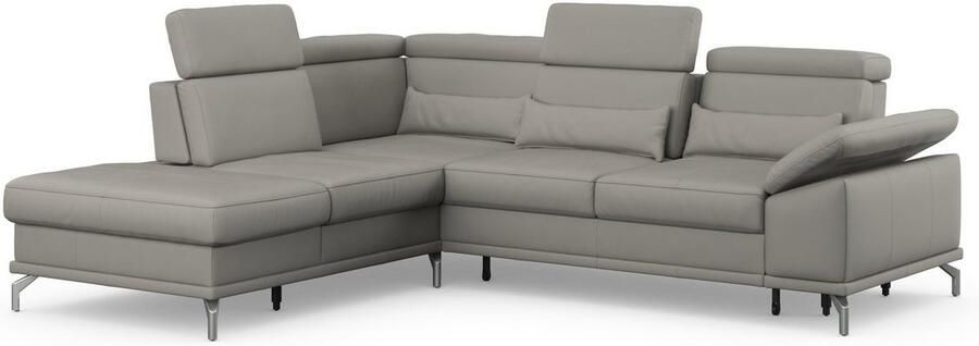 Sit&more Hoekbank Cabrio L-vorm B: 274 cm met zitdiepte- arm- & hoofdverstelling - Foto 7