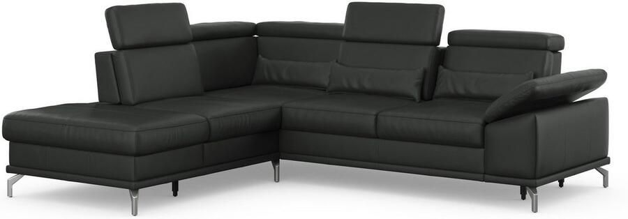 Sit&more Hoekbank Cabrio L-vorm B: 274 cm met zitdiepte- arm- & hoofdverstelling - Foto 10