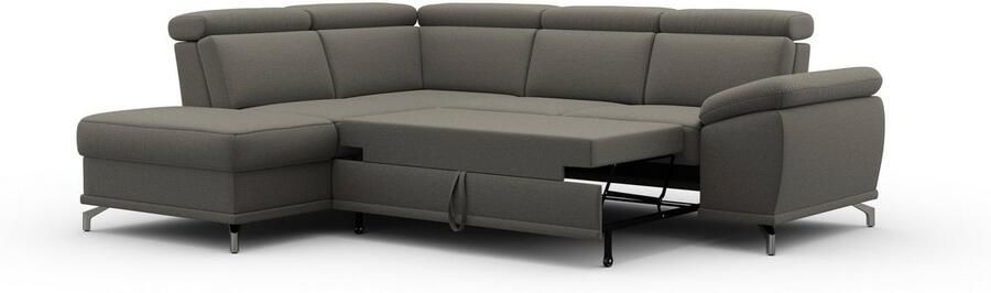 Sit&more Hoekbank Cabrio L-vorm met zitdiepteverstelling arm- en hoofdsteunverstelling - Foto 12