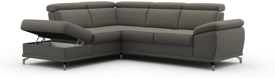 Sit&more Hoekbank Cabrio L-vorm met zitdiepteverstelling arm- en hoofdsteunverstelling - Foto 13