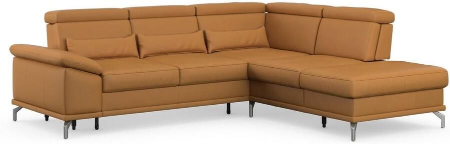 Sit&more Hoekbank Cabrio L-vorm B: 274 cm met zitdiepte- arm- & hoofdverstelling - Foto 9