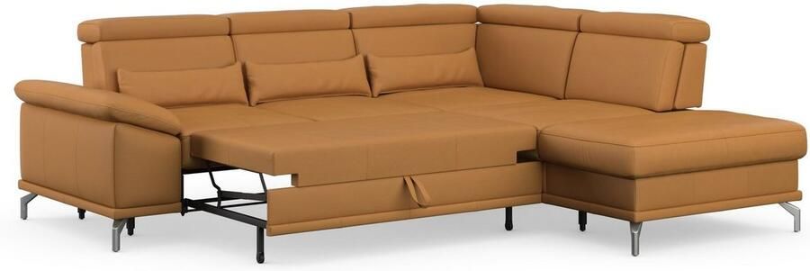 Sit&more Hoekbank Cabrio L-vorm B: 274 cm met zitdiepte- arm- & hoofdverstelling - Foto 8