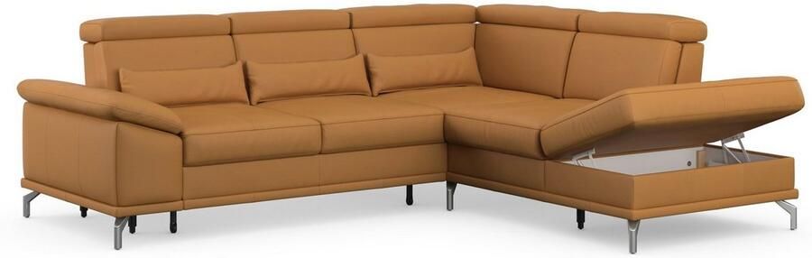 Sit&more Hoekbank Cabrio L-vorm B: 274 cm met zitdiepte- arm- & hoofdverstelling - Foto 10