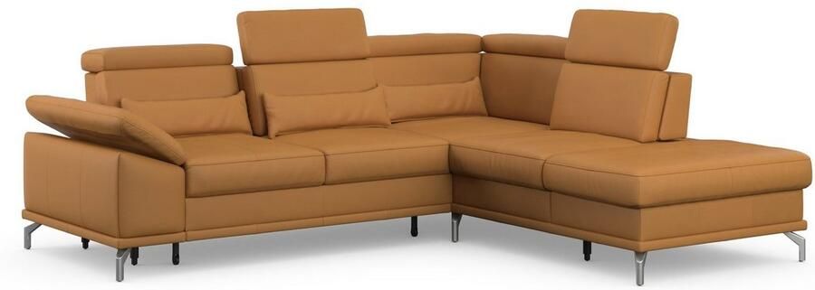 Sit&more Hoekbank Cabrio L-vorm B: 274 cm met zitdiepte- arm- & hoofdverstelling - Foto 7