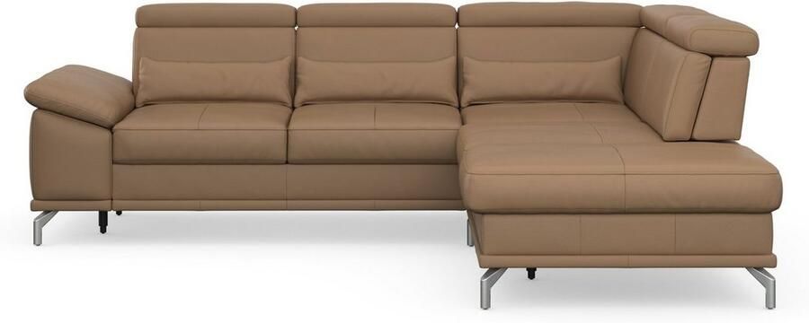 Sit&more Hoekbank Cabrio L-vorm B: 274 cm met zitdiepte- arm- & hoofdverstelling - Foto 6