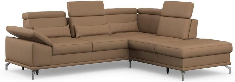 Sit&more Hoekbank Cabrio L-vorm B: 274 cm met zitdiepte- arm- & hoofdverstelling - Foto 7