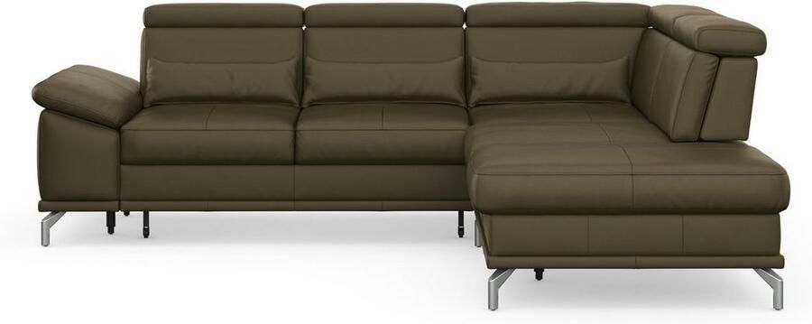 Sit&more Hoekbank Cabrio L-vorm B: 274 cm met zitdiepte- arm- & hoofdverstelling - Foto 7