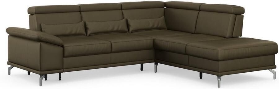 Sit&more Hoekbank Cabrio L-vorm B: 274 cm met zitdiepte- arm- & hoofdverstelling - Foto 11