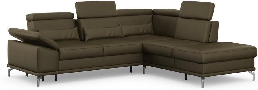 Sit&more Hoekbank Cabrio L-vorm B: 274 cm met zitdiepte- arm- & hoofdverstelling - Foto 8