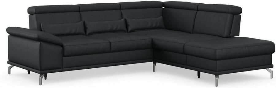Sit&more Hoekbank Cabrio L-vorm B: 274 cm met zitdiepte- arm- & hoofdverstelling - Foto 10