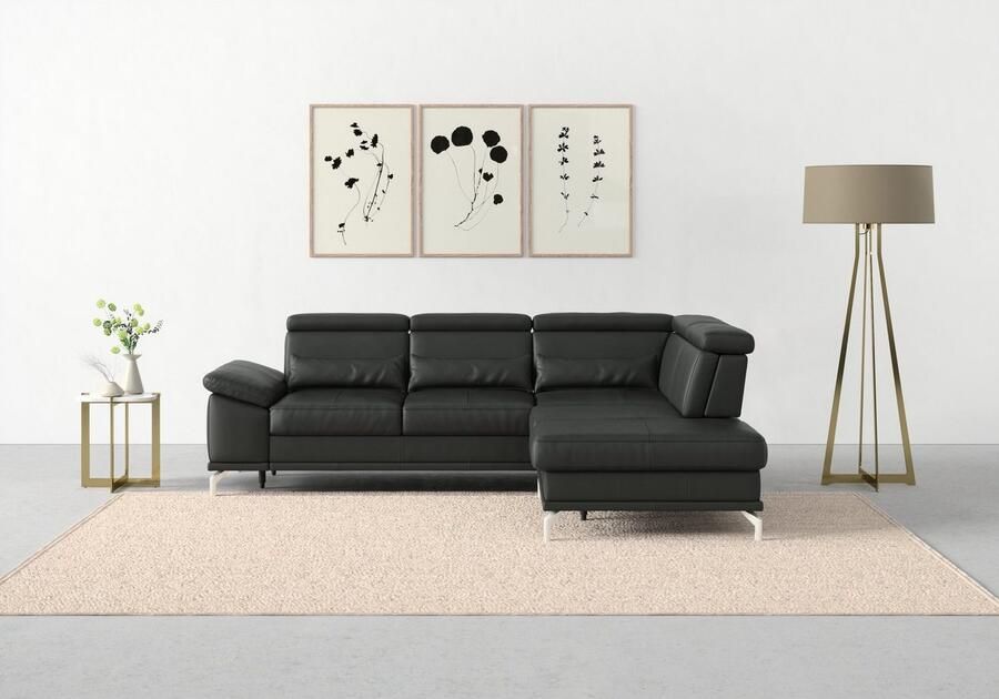 Sit&more Hoekbank Cabrio L-vorm B: 274 cm met zitdiepte- arm- & hoofdverstelling - Foto 3